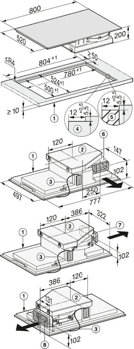 Actual product image Miele KMDA 7476 FL