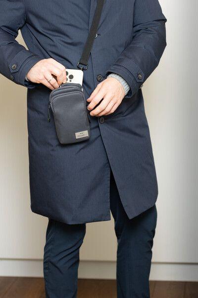 Immagine prodotto Troika Smartphone Umhängetasche BLUE CYCLE SMARTBAG
