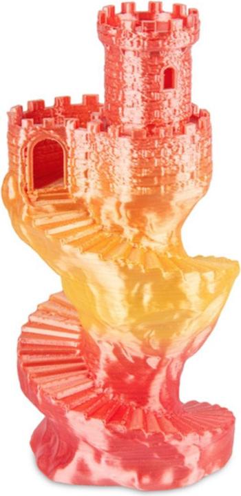 Produktbild Filament PLA Rainbow Fire Red 1.75mm 1kg (1.75 mm, 1000 g)