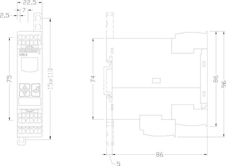 Produktbild Siemens Spannungsüberwachungsrelais 3UG4631-2AW30 (3UG46312AW30)