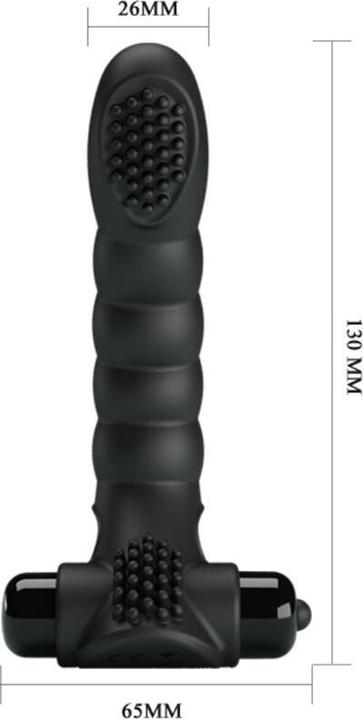 Actual product image Pretty Love Alexander Vibrating Finger Sleeve