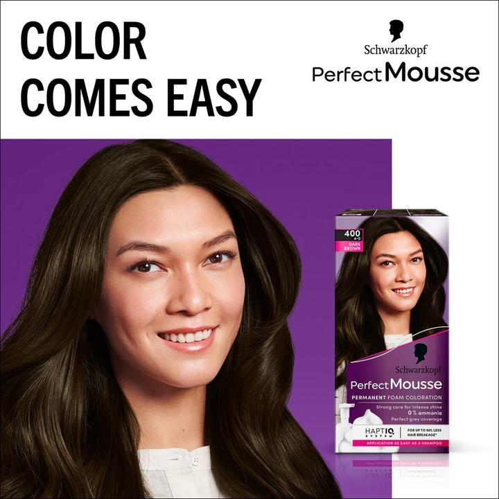Produktbild Schwarzkopf Perfekte Mousse Dauerhaarfarbe