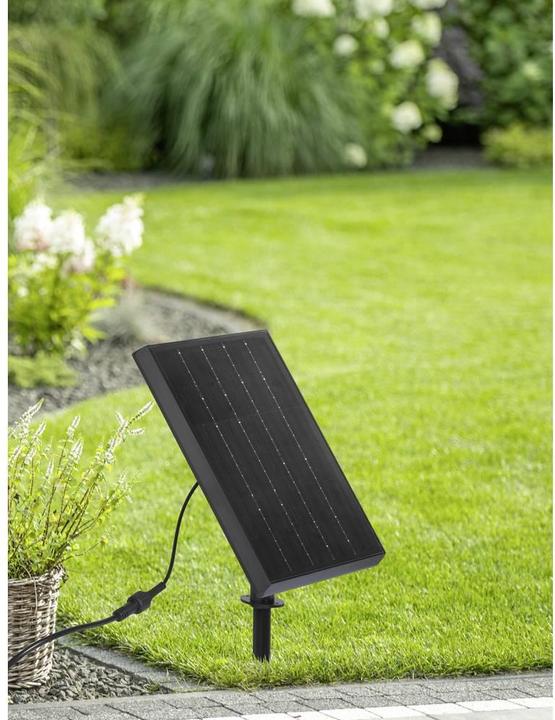 Produktbild Sygonix SY-6662320 Solar-Lichterkette 2.4 W Weiss, Schwarz (5.50 m)