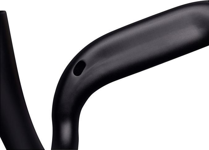 Actual product image PRO Bike Gear HANDLEBARS VIBE AERO PURSUIT 36CM ALUMINIUM 6066, DI2, 31.8MM, BLACK (31.80 mm)