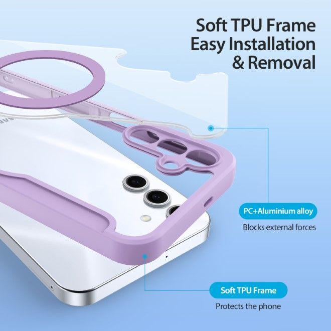 Produktbild Dux Ducis Skin X Pro Series Samsung Galaxy S25 Plus Cover - Purple (Samsung Galaxy S25+)