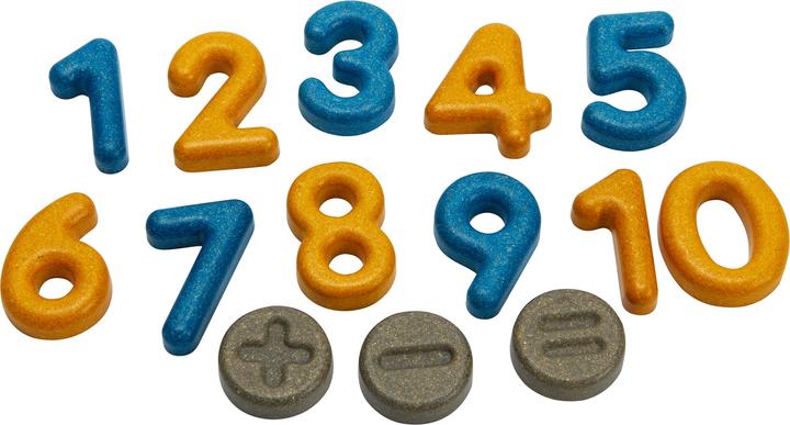 Plantoys Numbers and symbols (German, French, Italian, English)