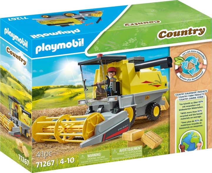 Immagine prodotto Playmobil Mietitrebbia (71267, Paese Playmobil)