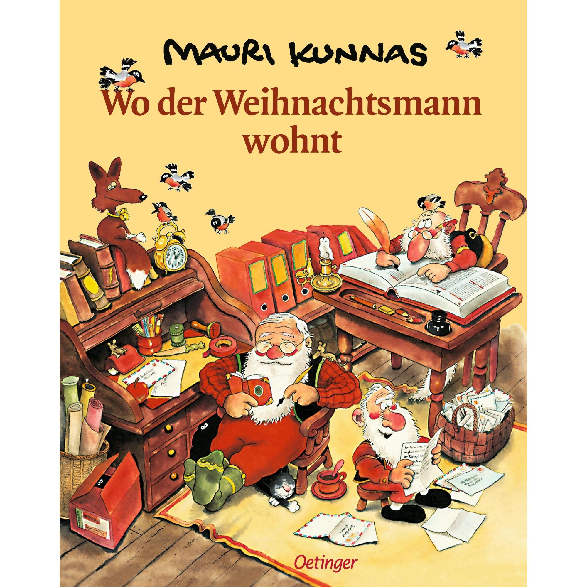 Wo der Weihnachtsmann wohnt, Kinderbücher von Mauri Kunnas