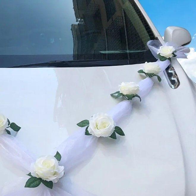 Immagine prodotto MU Style Fiori artificiali auto matrimonio (1 pz.)