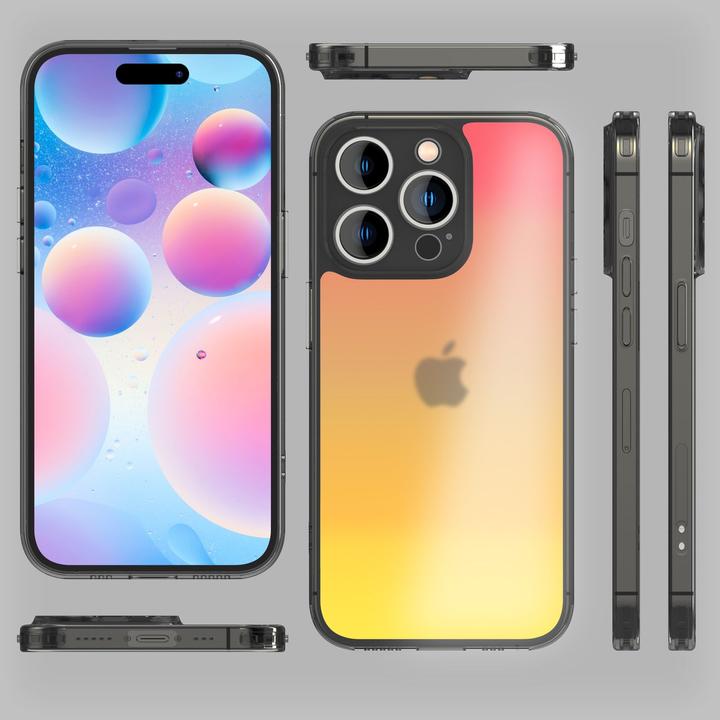Produktbild Nalia Durchscheinende Harte Hülle mit Farbwechsel (Apple iPhone 14 Pro Max)