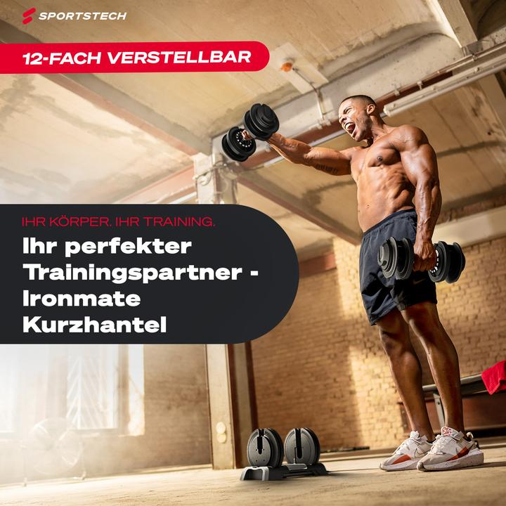 Produktbild Sportstech Hantel Ironmate 24