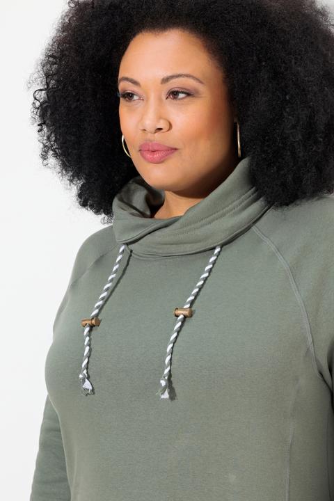 Produktbild Ulla Popken Sweatkleid, Stehkragen, Langarm, Taschen (50, 52)