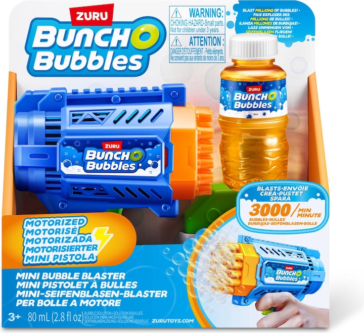 Actual product image Zuru Bunch O Bubbles Small bubble blaster incl. 1 bottle of liquid (electronic)