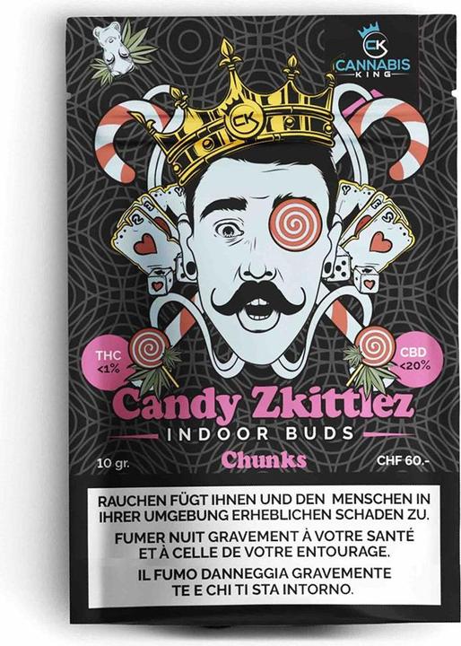 Produktbild Cannabis King Candy Zkittlez Chunks (10 g, Indoor)