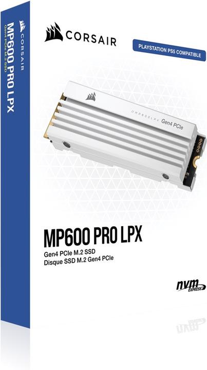 Actual product image Corsair MP600 PRO LPX (2000 GB, M.2 2280)
