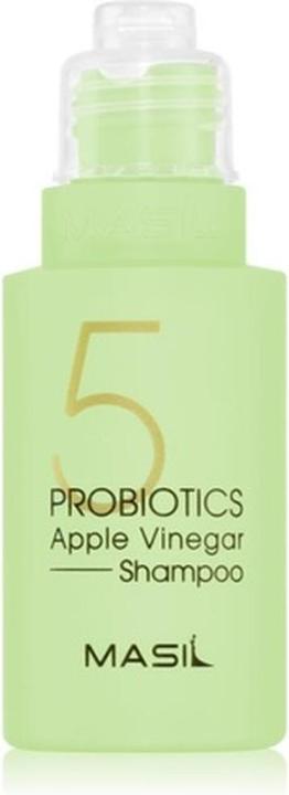 Actual product image Masil 5 Probiotics Apple Vinegar Shampoo - Deep Cleansing for Hair and Scalp, 50 ml (50 ml, Liquid shampoo)