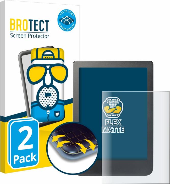 6 Pack Anti Glare Screen Protector For Kobo Clara HD (6") Matte