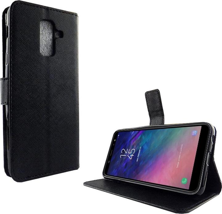 Actual product image König Design Case Mobile Protection for Samsung Galaxy A6 Plus (2018) Case Cover Wallet Bag