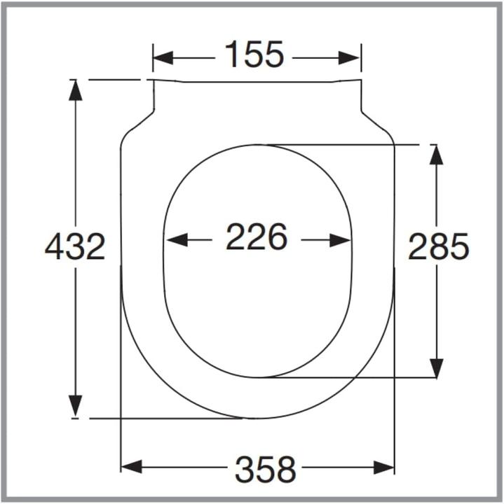 Produktbild Villeroy & Boch V&B WC-Sitz SUBWAY SlimSeat Scharn a ES SoftClosing Funktion weiss