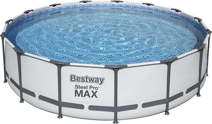 Bestway Steel Pro MAX Frame Pool Komplet t-Set 457 x 107 cm (Ø 457 x 107 cm)