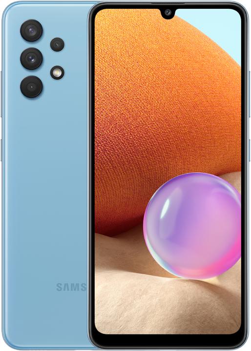 Samsung Galaxy A32 (128 GB, Blue, 6.40", Dual SIM, 4G)
