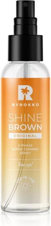 Produktbild Byrokko Shine Brown Two-Phase Super Tanning Spray 100ml (Sonnenspray, 104 ml)