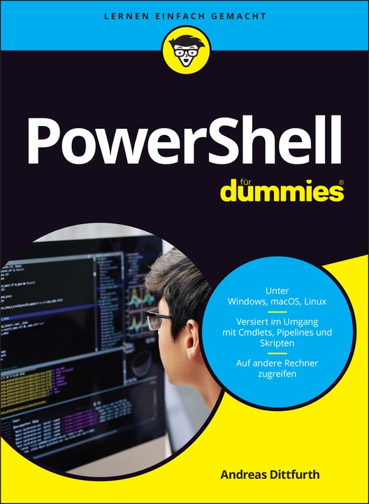 Produktbild PowerShell Core für Dummies (Deutsch, Haiko Hertes, Jan-Henrik Damaschke, 2019)