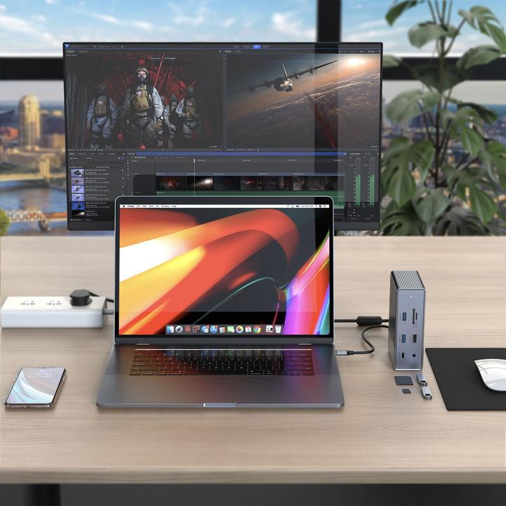 Actual product image Hyperdrive Gen2 18-in-1 (USB-A, USB-C, 1 ports)
