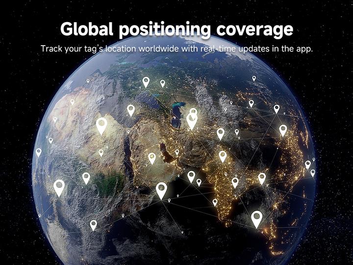 Immagine prodotto Mili Lifemate Bluetooth GPS-Tracker LifeTag HD-P16-3 Apple Weiss (iOS)