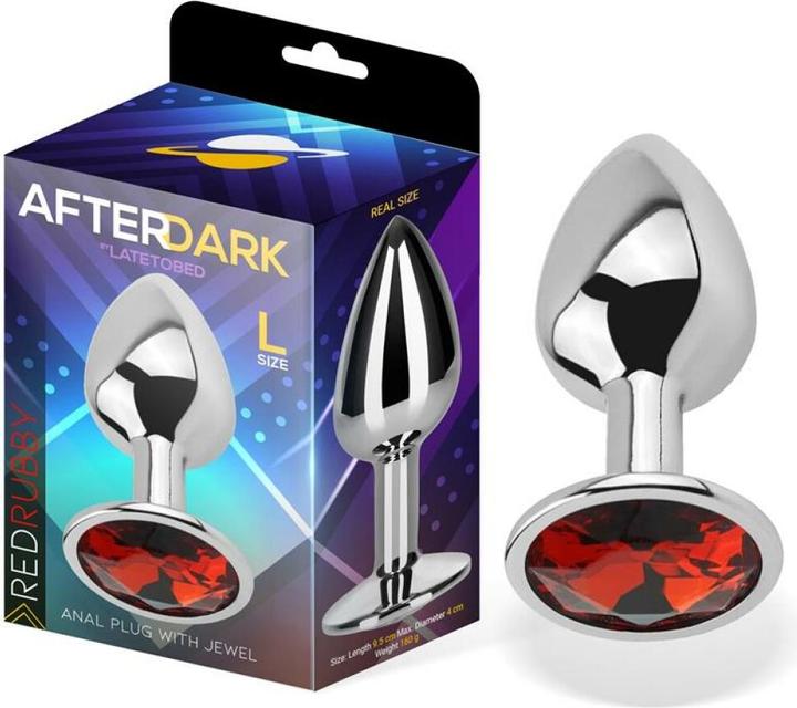 Produktbild AfterDark Fantasies Butt Plug "Red Ruby" Large
