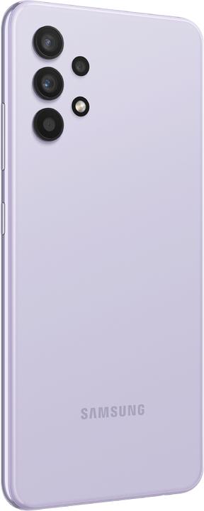Actual product image Samsung Galaxy A32 5G (128 GB, Lavender, 6.50", Hybrid Dual SIM, 48 Mpx, 5G)