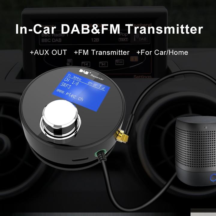Actual product image P Tec A2 DAB+ Adapter / FM Transmitter