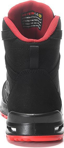 Actual product image GCS Boots ELTEN ENNO XXT Pro Mid ESD S3S, black/red 44 (44)