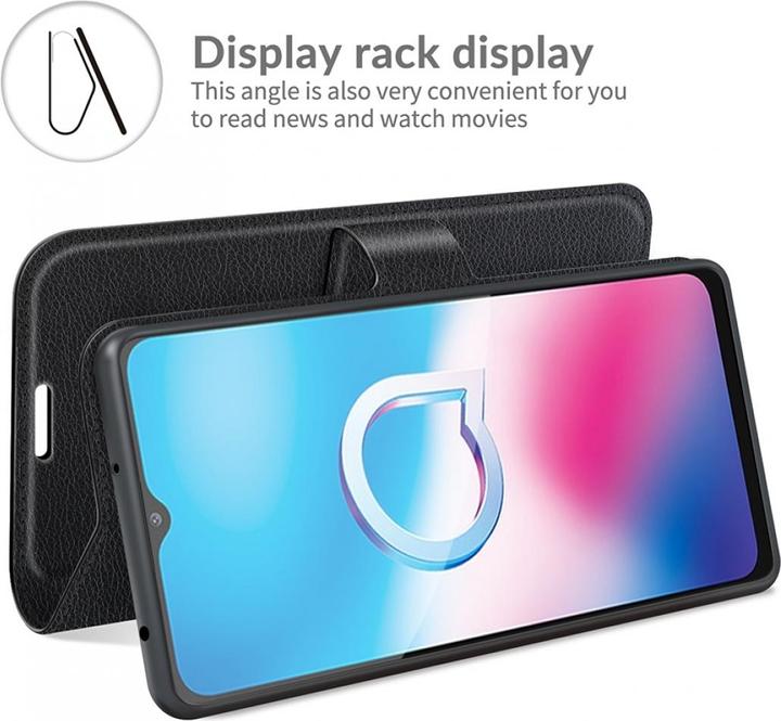 Produktbild Screenguard Alcatel 1S 2021 Leather Guard Lederhülle (Alcatel 1S (2021))