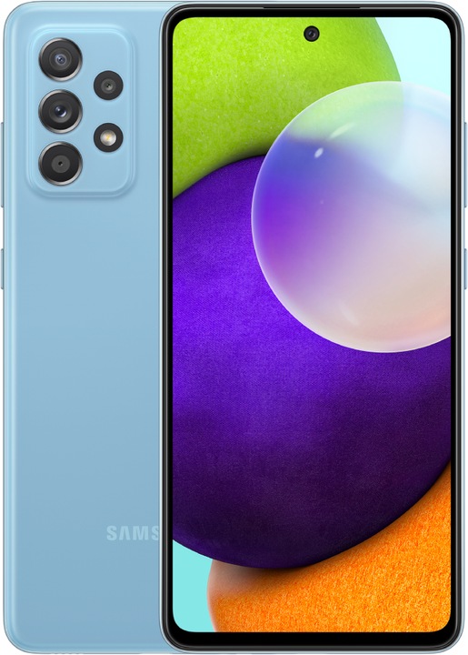 Samsung Galaxy A52 (128 GB, Blue, 6.50", Dual SIM, 64 Mpx, 4G)