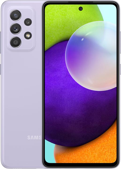 Image du produit Samsung Galaxy A52 (128 Go, Lavande, 6.50", Double SIM, 4G)