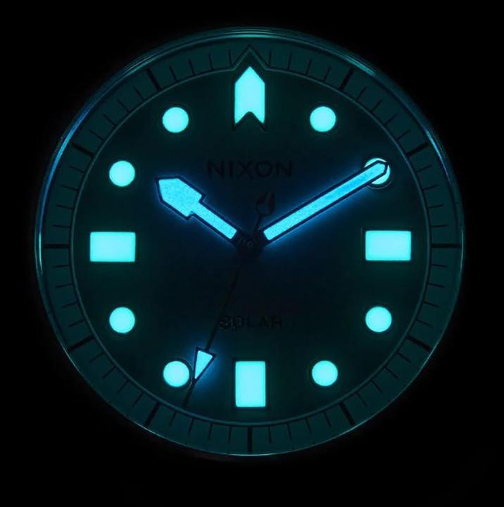 Image du produit Nixon Horloge analogique à quartz avec bracelet en acier inoxydable (Montre analogique, 47.30 mm)