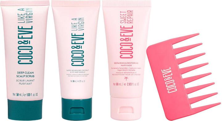 Image du produit Coco & Eve Kit cheveux de voyage (Kit de soins capillaires)