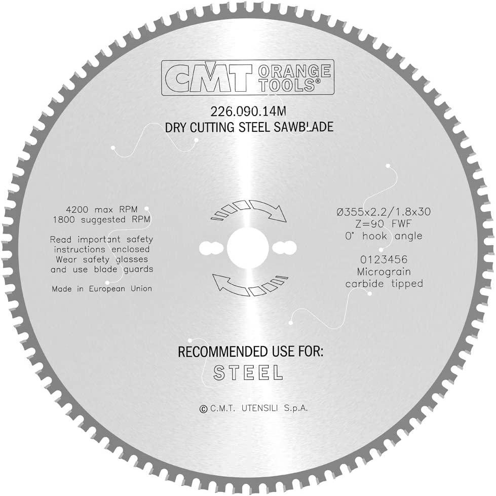 CMT, Lama, 226.090.14M Mega-Kreissäge für Metall und harte Materialien 355 x 30 x 90T