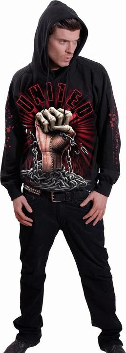 Actual product image Spiral Unisex Adult We Bleed Together Hoodie (M)