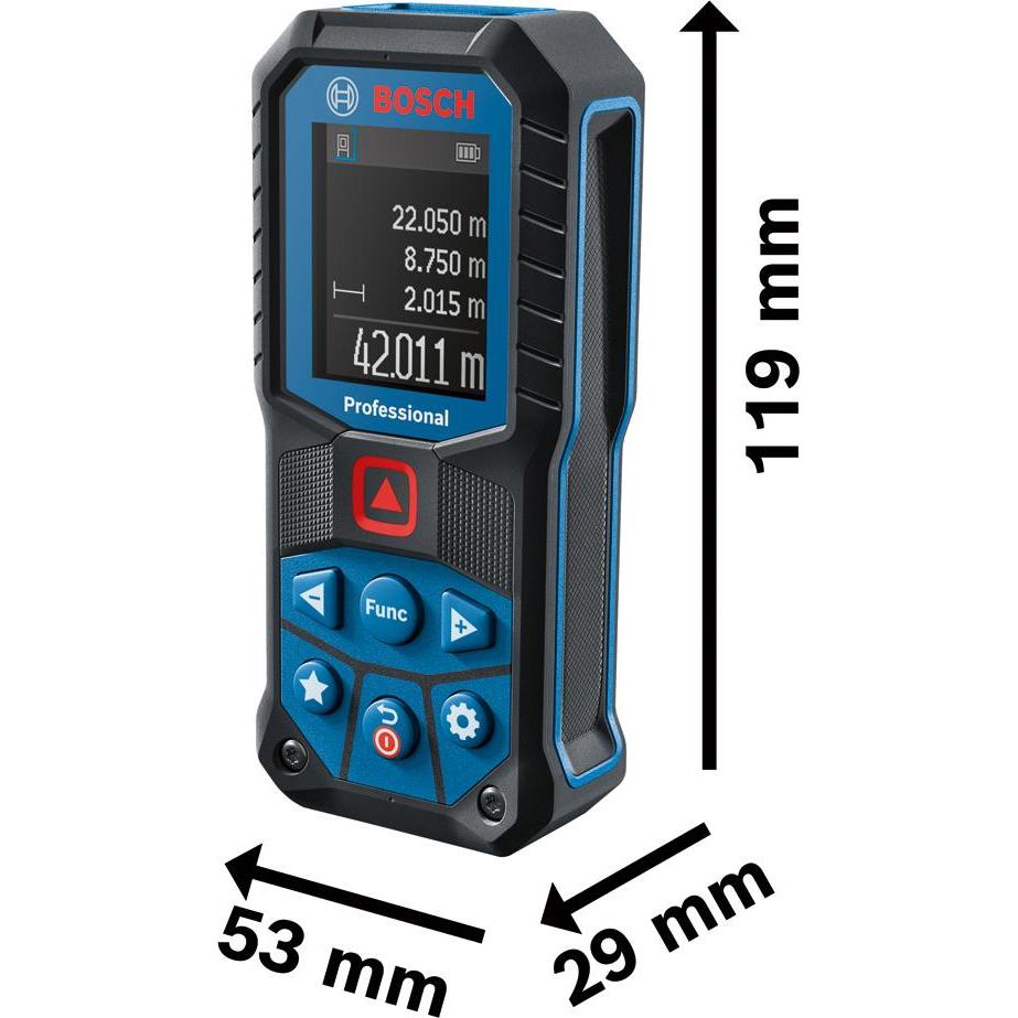 Bosch Professional, Laserentfernungsmesser, GLM 50-22 (50 m, 635 nm)