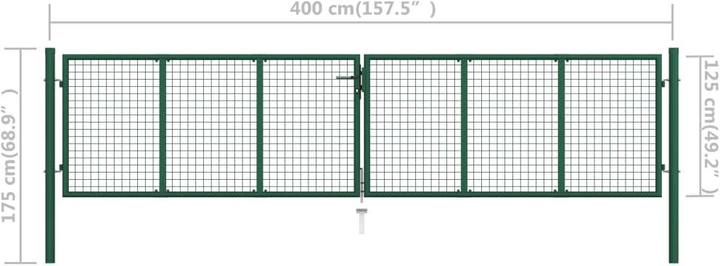 Produktbild vidaXL Gartentor