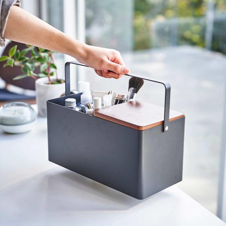 Actual product image Yamazaki Make-up box TOWER