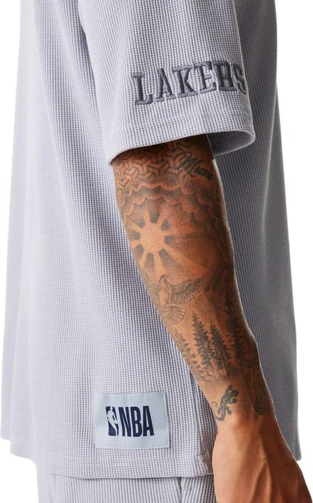 Produktbild New Era Oversized Shirt - WAFFLE Los Angeles Lakers - XXL (XXL)