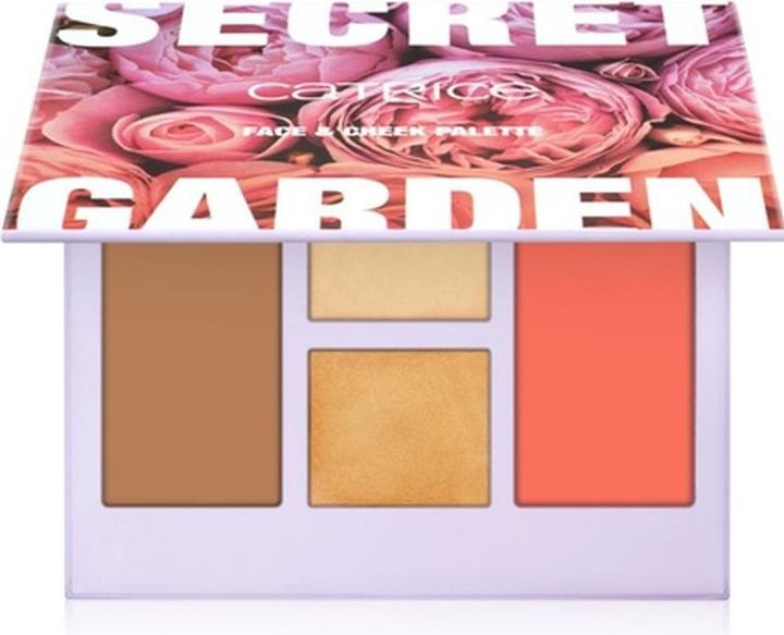 Produktbild Catrice Secret Garden Palette Contouring - 12 g (Mehrfarbig, Highlighter, 12 g)