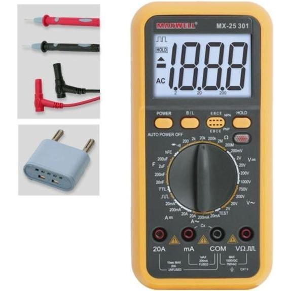 Maxwell & Williams, Multimetro, Digital Multimeter (True RMS) 25302