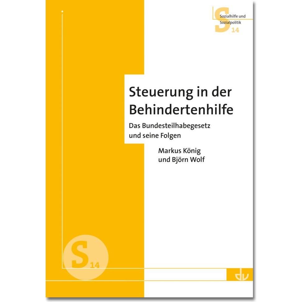 Steuerung in der Behindertenhilfe, Fachbücher von Björn Wolf, Markus König