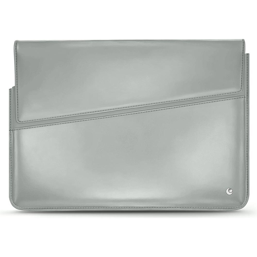 Noreve Lederhülle, Notebooktasche, Grau