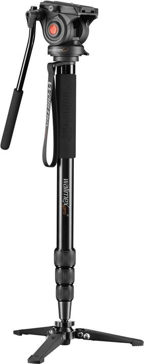 Walimex pro pro Video Monopode Cineast Mono avec Fluid Neiger (Métal)