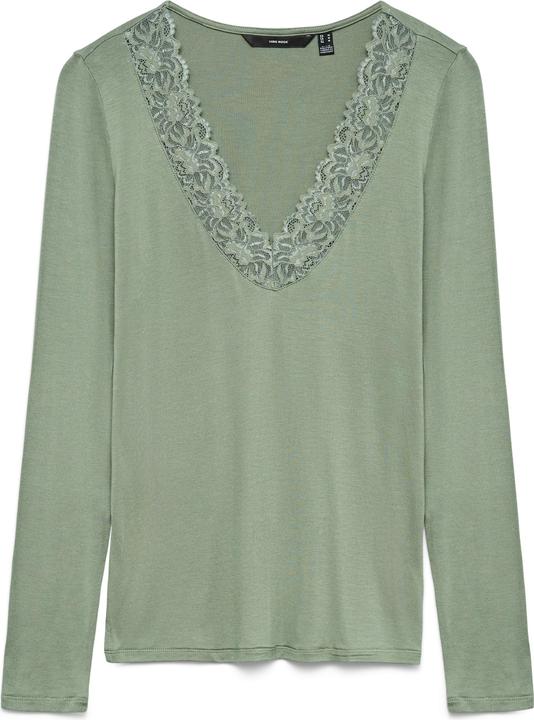 Immagine prodotto Vero Moda Vmrosa Ls V-Neck Lace Top Ga Jrs Noos (XL)